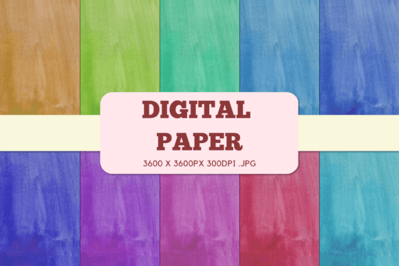 Abstract 7 Digital Paper Watercolor: A Versatile Asset for Creative Projects