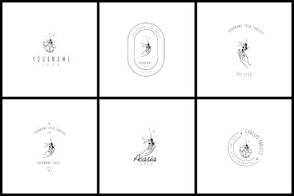 Artistic Line Logos for Your Brand