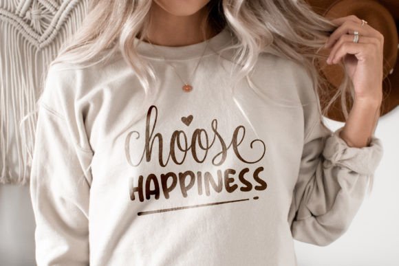 Choose Happiness SVG, Positive PNG