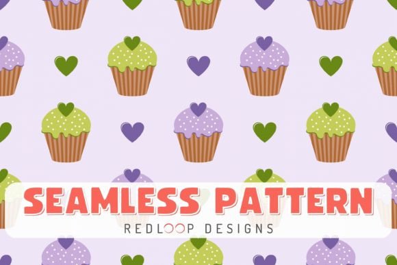 Cupcakes and Hearts Seamless Pattern: A Comprehensive Evaluation for Designers and Creators