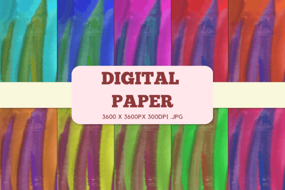 Elevating Creative Output: The Strategic Value of Watercolor Digital Papers Pack 20 for Modern Designers