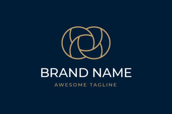 Luxury Circle Abstract Logo Template
