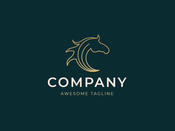 Luxury Horse Logo Template: A Modern Vector Solution for Premium Branding