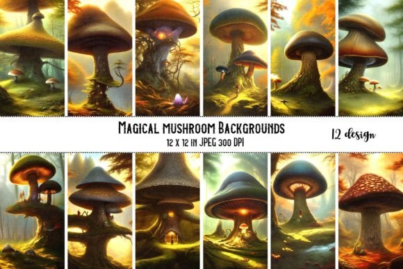 Magical Mushroom Backgrounds: A Practical Guide to Choosing and Using Digital Papers