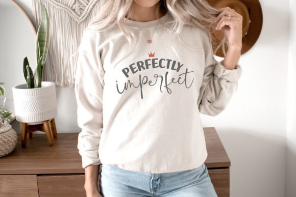 Perfectly Imperfect SVG, Mom Quote Svg