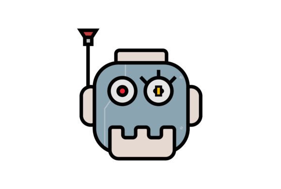 Robot Face Clipart