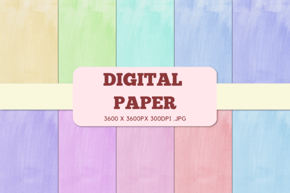 Soft 9 Digital Paper Watercolor: A Versatile Asset for Creative Projects
