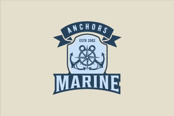 The Strategic Value of the Compass and Anchors Emblem Logo Vector in Contemporary Graphic Design