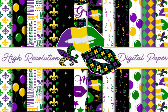 Transforming Your Craft Projects with High-Resolution Gold and Glitter Digital Paper