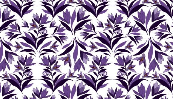 Unlocking Creativity with Purple Crocuses SVG and Seamless Vector Patterns
